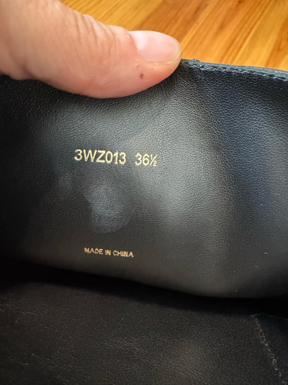PRADA Calzature Donna Nappa Sport B Nero Black Leather Riding Boots 36.5 3WZ013 - Picture 13 of 16